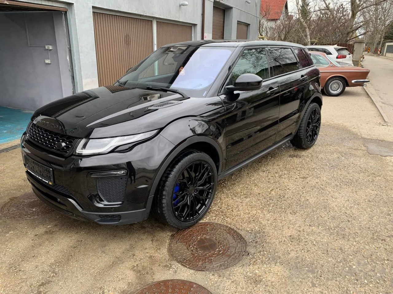 Polish protectie ceramica folie PPF Land Rover Evoque